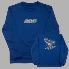 新品 バスケ ロンT ネイビー ドライ 長袖 バスケットボール メンズ レディース キッズ ジュニア ミニバス ロングスリーブTシャツ サイズ 140 150 SS S M L LL 紺 breaout