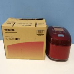 【動作確認済】 東芝 真空IHジャー炊飯器 5.5合炊き RC-10VRE4 グランレッド TOSHIBA 2016年製