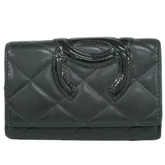 【美品】CHANEL　6連キーケース　カンボンライン　c202_42 美品】CHANEL 6連キーケース カンボンライン c202_42 お待たせ