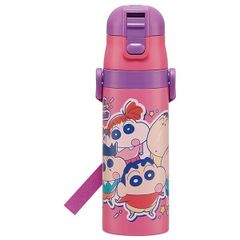 クレヨンしんちゃん 水筒 マグボトル 470ml 保冷 超軽量 ステンレスボトル 子供 子ども キッズ スケーター