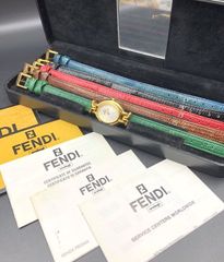 FENDI Orologi 腕時計 付け替えベルト4本付 フェンディ640L - メルカリ