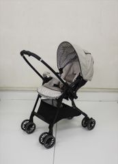 スゴカルα 4キャス エッグショック HT モカベージュ ハイシート56cm コンビ 生後1ヶ月～ クリーニング済み D6113752