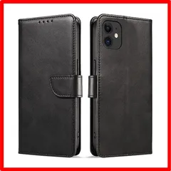 【匿名配送】 iPhone 12/12Pro_ブラック iphone 12pro ケース 手帳型 あいふぉん12ケース iphone 12 ケース 手帳型 LE