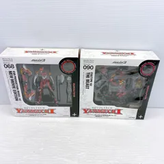 ◆海洋堂 リボルテックヤマグチ 新劇場版：破 エディション No.068 エヴァンゲリオン2号機・No.090 獣化第2形態