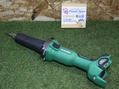 HiKOKI (ハイコーキ) 36V コードレス ハンドグラインダ GP36DA 本体のみ 軸径6mm 7,000~29,000回転 ダイヤル式無段変速 スライドスイッチ式のサムネイル