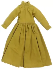 【中古】ドールアクセサリー お人形教室スペシャル ハイネック長袖ドレス(カーキ) 「リカちゃん」 リカちゃんキャッスル限定