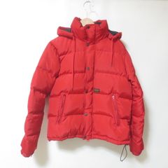 希少美品】レッド防寒肉厚suger cane ダウンジャケット - メルカリ