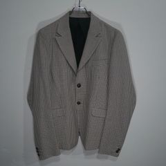 masaki matsushima checkered tailored jacket