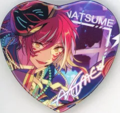 【中古】バッジ・ピンズ 逆先夏目(人形屋敷) 「あんさんぶるスターズ! 願望ホログラムハート缶バッジ Switch」 中国限定