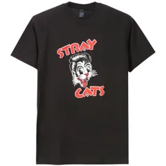レア 珍品 Stray Cats 80年代 ヴィンテージ Tシャツ 古着 ストレイキャッツ tシャツ Stray Cats ストレイ・キャッツ