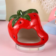 小動物用ハウス ハムスターハウス ペット用品 家 小屋 寝床 隠れ家 お部屋 陶器 涼しい ひんやり クール 冷却 暑さ対策 フルーツ 果物 おしゃれ