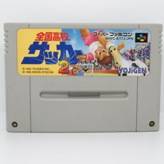 SFC 動作確認済み 全国高校サッカー2  ソフトのみ スーパーファミコン  