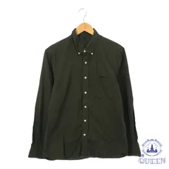 【訳アリ】 MUJI 無印良品 トップス シャツ ボタン 胸ポケット 長袖 レディース ブラック L 901-9620 送料無料 古着