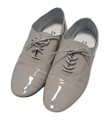 レペット repetto Oxford shoe Zizi オックスフォード シューズ ジジ パテントレザー グレー レディース