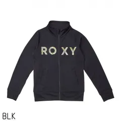 【BLK】ロキシー Roxy キッズ　MINI SIMPLY BOTANICAL LOGO STAND ラッシュガード UVカット 子ども服 【クリックポスト】