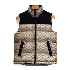 正規店購入☆コーチ☆シグネチャー☆ダウンベスト☆Lサイズ☆新品