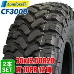 35×15.5R20 furyオフロードマッドタイヤホイールセット