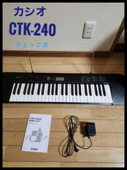 キーボード　カシオ　CTK-240 　49鍵盤