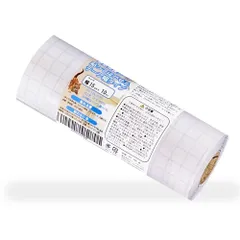 グリーンウィーク ペット壁紙保護シート (幅15cm×長さ10m) テープ幅タイプ (はがせる粘着シート) 半透明 壁、ドア、家具の傷、汚れ、ペットしつけ、猫ひっかき防止 [幅15cm×長さ10m]