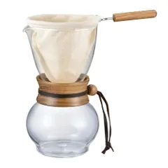 【特価セール】ギフト 贈り物 プレゼント 3~4杯用 ウッドネック DPW-3 ポット ネルドリップ HARIO(ハリオ)
