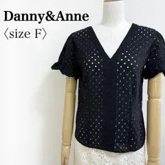 シャツ/ブラウス(半袖/袖なし) danny &amp; anne Danny&Anne（ダニーアンドアン） 半袖ブラウス FREE ホワイト
