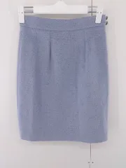 ◇ ◎ ●美品● PROPORTION BODY DRESSING タグ付 膝丈 タイト スカート サイズ 1 パープル系 レディース E  【1304240000585】