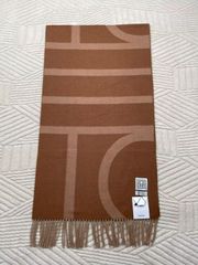 Toteme トーテム マフラー MONOGRAM JACQUARD WOOL SCARF レディース ストール モノグラム ジャガード ウール スカーフ フリンジ