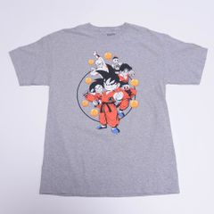 ドラゴンボール プリントTシャツ グレー メキシコ製 悟空 クリリン
