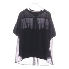 最終値下】sacai レースドッキングTシャツ ブラック サイズ2