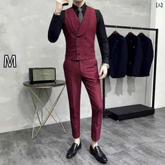 [M]春 コーデ メンズ 用 服 シンプル ファッション オシャレ 大人 かっこいい 大きいサイズ ストリート 紳士服 スーツ 韓国スタイル ハイエンド スリム ビジネス ドレス 結婚式