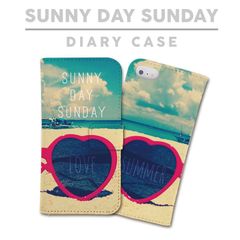 全機種対応 手帳型 スマホケース ビーチ サングラス 海 青空 ハワイアン アロハ 南国 iPhone アンドロイド AQUOS Galaxy Xperia Google Pixel arrows OPPO ケース カバー 折りたたみ