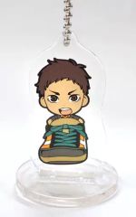 [中古]キーホルダー·マスコット(キャラクター) 澤村大地 スタンドキーホルダー すぽりん きゅんキャラいらすとれーしょんず [とるパカ! ハイキュー!!~冬志団結!~] B賞