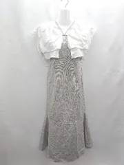 ◇ ⊂ GRL グレイル ウエストゴム 半袖 ロング ワンピース サイズ S ブラウン系 レディース E  【1501160040015】