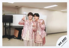 【中古】生写真(STARTO) なにわ男子/長尾謙杜・大橋和也/横型・膝上/「WE ARE! Let’s get the party STARTO!!」バックステージフォト/公式生写真