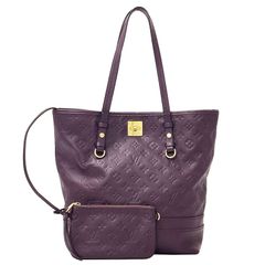 ルイ・ヴィトン LOUIS VUITTON バッグ レディース ブランド トートバッグ モノグラムアンプラント シタディンPM オーブ パープル M40553 肩掛け おしゃれ ロゴ 通勤 通学 デイリーバッグ 【中古】