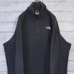 THE NORTH FACE ザノースフェイス POLARTEC ポーラテック ハーフジップ プルオーバー インナーフリース MENS L チャコールグレー 20202412