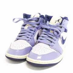 ナイキ NIKE WMNS AIR JORDAN 1 MID SE スニーカー シューズ ハイカット DZ3745-500 紫 パープル 24cm