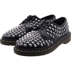 古着 ドクターマーチン Dr.Martens 1461 Stud Black Wanama スタッズ 3ホールシューズ UK5 レディース24.0cm相当/saa011721