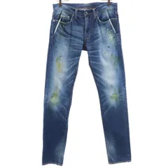 ミハラヤスヒロ 日本製 ストレートデニムパンツ S MIHARA YASUHIRO メンズ