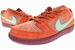 ナイキ NIKE SB DUNK LOW PRO PRM MYSTIC RED ＆ ROSE WOOD RISE 28.5cm DV5429-601 エスビー ダンク ロー プロ  ミスティックレッド ローズウッド オレンジ 【中古】▲■250112