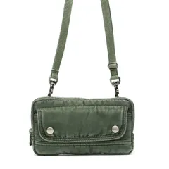 ポータークラシック ウォレットポーチ Porter Classic スーパーナイロン SUPER NYLON ショルダーバッグ PC-015-803 オリーブ(52)