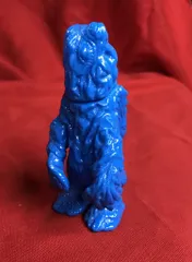 M1号 ブルマァクの大怪獣 ゴジラシリーズ ヘドラ ミニサイズ(青成型/未塗装) 90mmのサムネイル