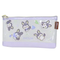 ポケットモンスター ペンケース PVCポーチ ポケピース エモンガ フルーツ ポケモン マリモクラフト 筆箱 新学期準備文具 キャラクター グッズ 