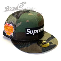 送料無料 メンズ キャップ ウッドランドカモ Supreme シュプリーム Box Logo Mesh Back New Era SS24H14 7 1/4 7 3/8 7 1/2 シュプリームニューエラコラボボックスロゴメッシュバックキャップ se1257rのサムネイル