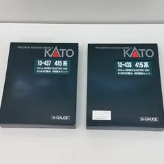 カトー 10-437/10-438 415系100番台 基本増結 増結スリーブ欠 公式]鉄道模型(10-438415系100番台 (新色) 4両増結セット)商品