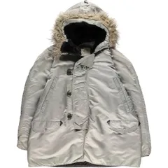 古着 民間品 ~90年代 アルファ ALPHA N-3Bタイプ ミリタリー フライトジャケット USA製 メンズXL相当 ヴィンテージ/evb009167