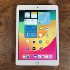 ［良品］Apple iPad 第6世代/128GB/SIMフリー/Wi-Fi+Cellular/シルバー①のサムネイル