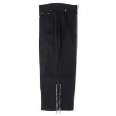 Dior HOMME ディオールオム パンツ サイズ:27 09AW ファスナーヘム ストレッチ スリム タイト スキニー パンツ 9H31J2971254 裾ジップ アーカイブ ブラック 黒 ボトムス ズボン 日本製 ブランドのサムネイル