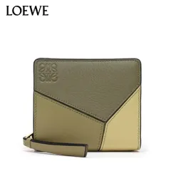 超目玉】 LOEWE ロエベ ハイブランド コンパクト 黒 パズルウォレット