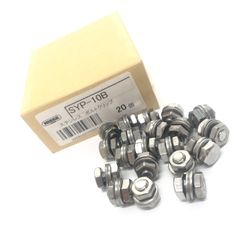 ニッサチェイン 【20個販売】ボルトクリップ 0.85〜1.0mm用 ステンレス 研磨 SYP-10B [A230101] Ｍ0606S